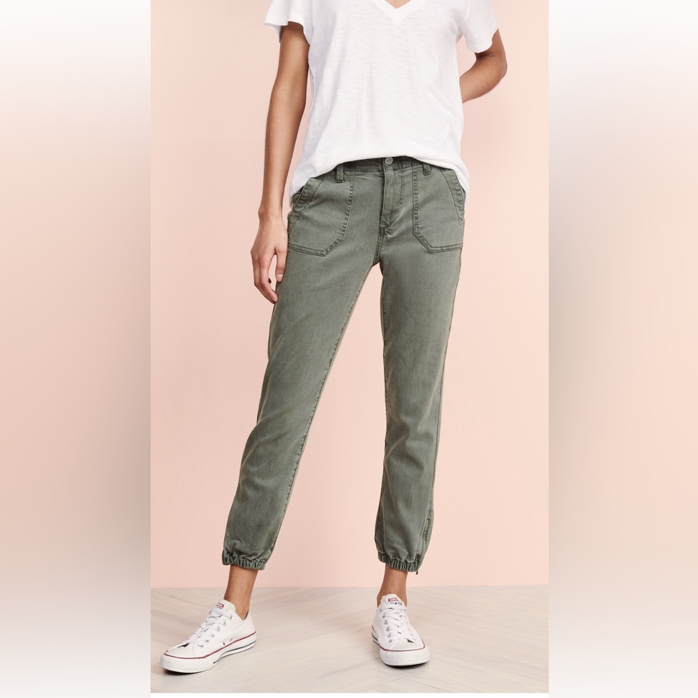 PAIGE Mayslie Cropped Jogger Pants